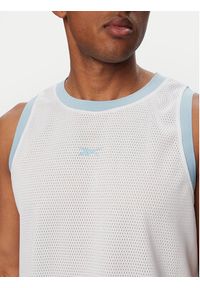 Reebok Tank top Michał RK25880CCM Biały Regular Fit. Kolor: biały. Materiał: syntetyk #5