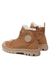 Palladium Trapery Pampa Hi Zip Wl 95982-252-M Brązowy. Kolor: brązowy. Materiał: skóra, nubuk #3