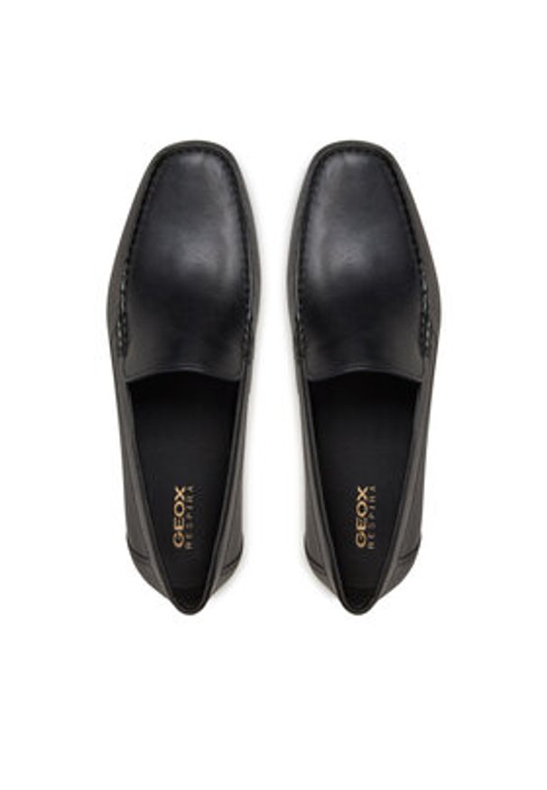 Geox Mokasyny U Ascanio U450WB 00043 C9999 Czarny. Kolor: czarny. Materiał: skóra