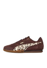 Puma Sneakersy EO-BELLA DONNA SD 40808601 Brązowy. Kolor: brązowy. Materiał: skóra, zamsz #4