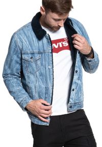 Levi's® - LEVI’S FRESH LEAVES JUSTIN TIMBERLAKE MĘSKA KURTKA JEANSOWA JEANS DŻINSOWA 163650098. Materiał: jeans