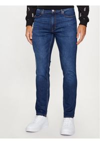 Hugo Jeansy Hugo 734 50493713 Granatowy Extra Slim Fit. Kolor: niebieski