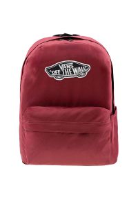 Plecak dla każdego Vans Old Skool Classic VN000H4YBRD1 - czerwony. Kolor: czerwony. Materiał: poliester, materiał. Wzór: aplikacja. Styl: casual
