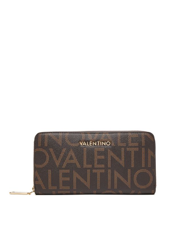 VALENTINO - Valentino Duży Portfel Damski Regina Re VPS9IS155 Brązowy. Kolor: brązowy. Materiał: skóra