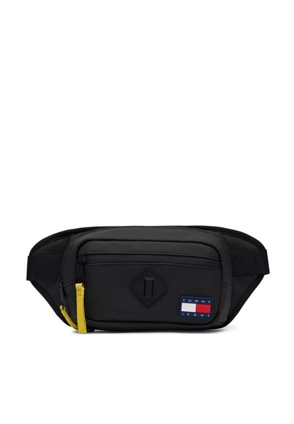 Tommy Jeans Nerka Tjm Daily Elevated Bumbag AM0AM14215 Czarny. Kolor: czarny. Materiał: skóra