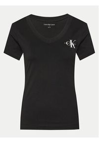 Calvin Klein Jeans Komplet 2 t-shirtów J20J223447 Czarny Regular Fit. Kolor: czarny. Materiał: bawełna #6