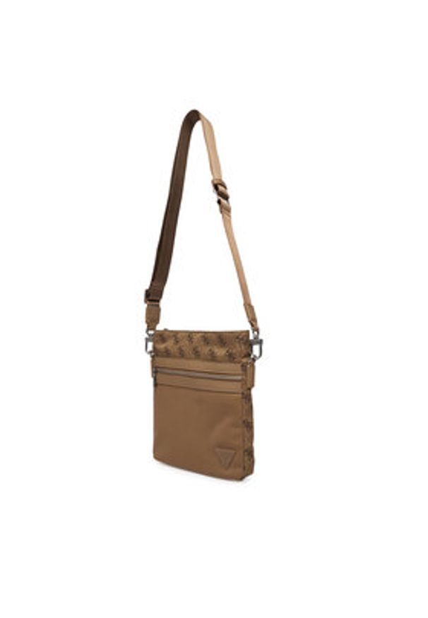 Guess Saszetka HMBENP P6123 Beżowy. Kolor: beżowy. Materiał: materiał