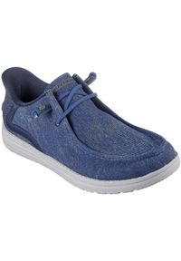 skechers - Adidasy Skechers Melson - Coronado, Mężczyźni. Kolor: niebieski. Materiał: materiał