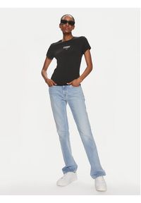 Tommy Jeans T-Shirt Essential DW0DW17839 Czarny Slim Fit. Kolor: czarny. Materiał: bawełna, syntetyk #5
