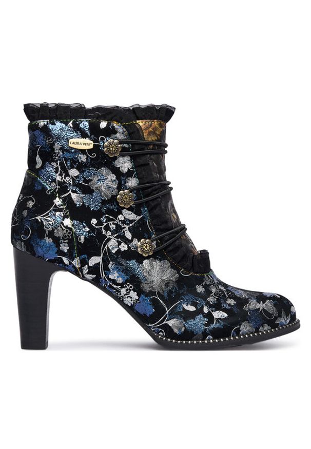 Laura Vita Botki Alcbaneo 130 Niebieski. Kolor: niebieski. Materiał: skóra