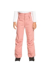 Roxy - Spodnie snowboardowe dziecięce ROXY Diversion Girl. Kolor: różowy. Sezon: zima. Sport: snowboard