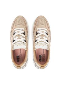 Voile Blanche Sneakersy Club105 0012017475.20.0E01 Beżowy. Kolor: beżowy. Materiał: skóra, zamsz #3