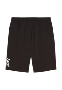 Puma - Męskie Spodenki Z Logo Graficznym ESS. Kolor: czarny. Sport: turystyka piesza