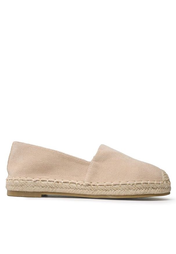 Jenny - JENNY Espadryle WSS990-186 Beżowy. Kolor: beżowy. Materiał: materiał