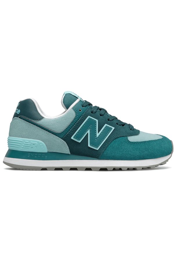 New Balance WL574WS2. Materiał: zamsz, materiał, syntetyk. Szerokość cholewki: normalna. Model: New Balance 574