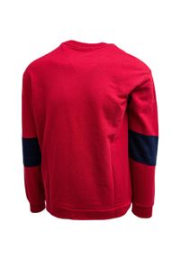 Diadora - Bluza męska DIADORA SWEATSHIRT CREW SHIELD. Kolor: czerwony. Materiał: materiał, bawełna