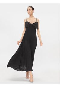 Rinascimento Sukienka wieczorowa CFC0116302003 Czarny Regular Fit. Kolor: czarny. Materiał: syntetyk. Styl: wizytowy #4