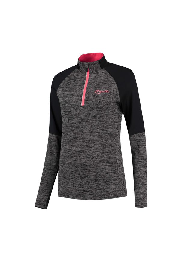 ROGELLI - Damska bluza do biegania Rogelli ENJOY. Kolor: różowy, wielokolorowy, czarny