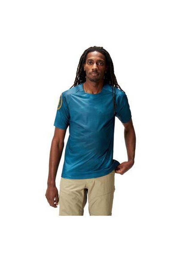 ENDURA - Koszulka rowerowa męska Endura Ltd S/S. Kolor: niebieski. Sport: kolarstwo