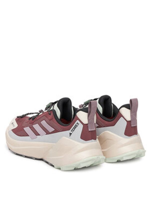 Adidas - adidas Trekkingi Terrex Trailmaker 2 GORE-TEX Speed Lace JP5242 Bordowy. Kolor: czerwony. Materiał: materiał