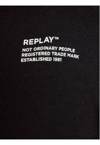 Replay T-Shirt W3591M.000.23608P Czarny Regular Fit. Kolor: czarny. Materiał: bawełna #6
