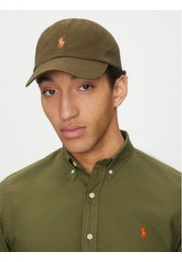 Polo Ralph Lauren Czapka z daszkiem Chino Ball Cap 710667709103 Khaki. Kolor: brązowy. Materiał: bawełna, materiał