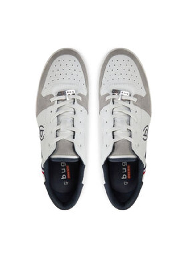 Bugatti Sneakersy 325-AQU02-5550 Biały. Kolor: biały. Materiał: skóra