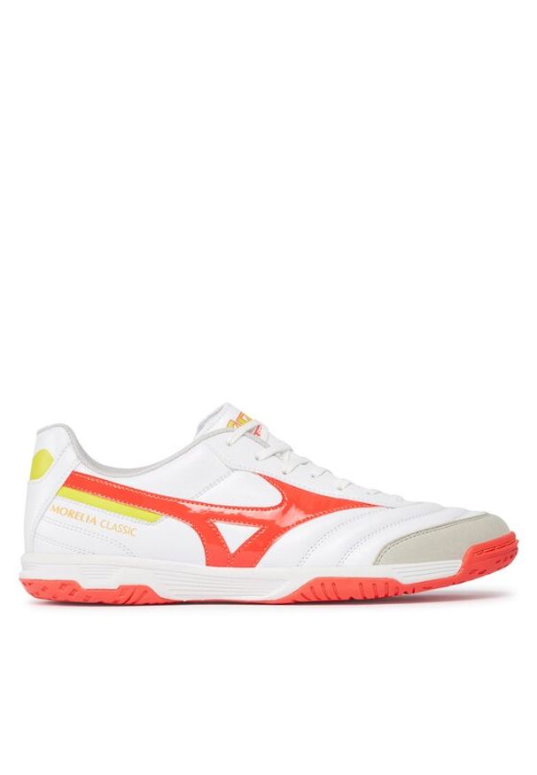 Mizuno Buty do piłki nożnej Morelia Sala Classic In Q1GA2302 Biały. Kolor: biały. Materiał: skóra