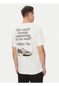 Adidas - adidas T-Shirt German Engineering Graphic JP1527 Biały Regular Fit. Kolor: biały. Materiał: bawełna #5