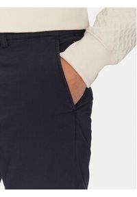 Napapijri Chinosy M-Puyo NP0A4H98 Granatowy Slim Fit. Kolor: niebieski. Materiał: bawełna