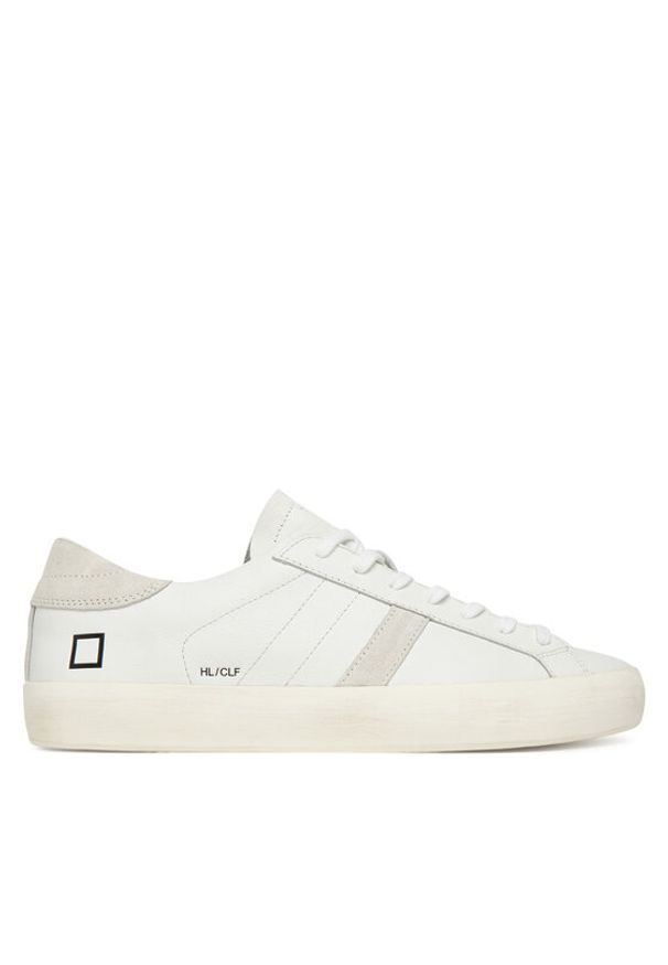 D.A.T.E. Sneakersy Hill Low Calf M431-HL-CA Biały. Kolor: biały. Materiał: skóra