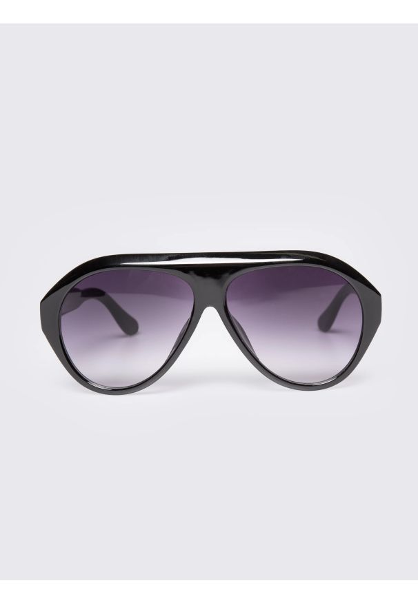 Big-Star - Okulary przeciwsłoneczne unisex czarne Aradi 906. Kolor: czarny