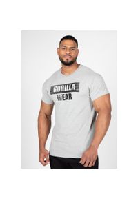 GORILLA WEAR - Murray Koszulka - Szary Melange. Kolor: szary. Sport: fitness