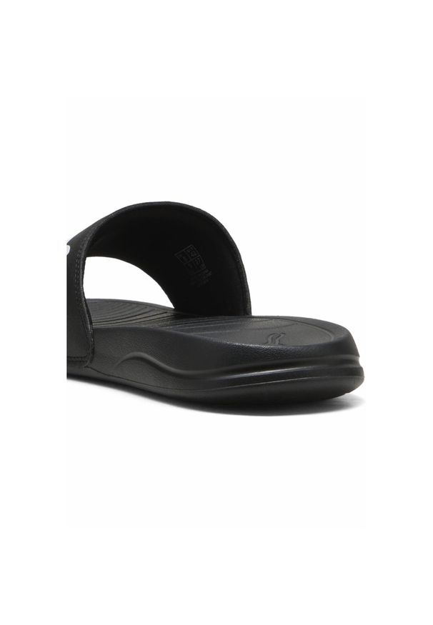 Puma - Klapki Popcat 20 PUMA Black White. Kolor: biały, wielokolorowy, czarny. Materiał: materiał, syntetyk, tkanina