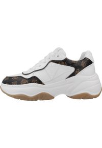 Guess - Buty GUESS FLTHPY FAL12 Biały. Kolor: biały. Materiał: syntetyk, tkanina. Styl: sportowy