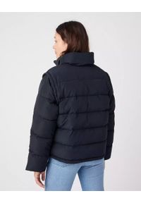 Wrangler - WRANGLER SHORT PUFFER DAMSKA KURTKA PRZEJŚCIOWA BLACK W4R9YJ100 112319249. Okazja: na co dzień. Materiał: jeans, poliester, puch. Sezon: wiosna, jesień. Styl: casual, elegancki #5