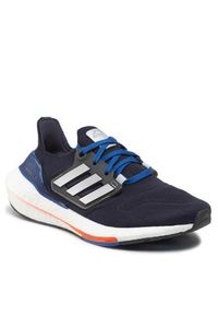 Adidas - adidas Buty do biegania Ultraboost 22 J GZ4922 Granatowy. Kolor: niebieski. Materiał: materiał #2