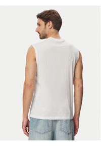 Jack & Jones Tank top Simon 12297709 Biały Relaxed Fit. Kolor: biały. Materiał: bawełna #2
