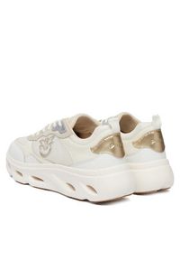 Pinko - PINKO Sneakersy PINK 09 Biały. Kolor: biały. Materiał: skóra #3