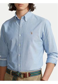 Polo Ralph Lauren Koszula Classics 710767444001 Niebieski Slim Fit. Typ kołnierza: polo. Kolor: niebieski. Materiał: bawełna #6