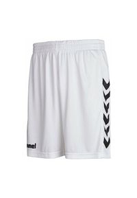 Spodenki sportowe męskie Hummel Core Poly Shorts. Kolor: czarny, wielokolorowy, biały