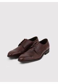 Pako Lorente - PAKO LORENTE – Brązowe półbuty męskie. Kolor: brązowy. Materiał: skóra. Styl: elegancki #1