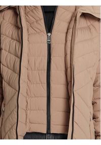 DKNY Kurtka zimowa DLEMPN46 Brązowy Slim Fit. Kolor: brązowy. Materiał: syntetyk. Sezon: zima