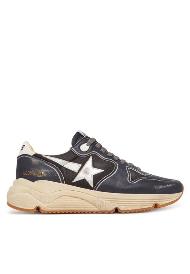 GOLDEN GOOSE Sneakersy GMF00126.F006220 50870 Granatowy. Kolor: niebieski. Materiał: materiał