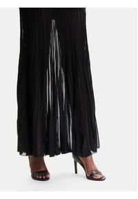 MICHAEL Michael Kors Sukienka dzianinowa MR683BSBFD Czarny Slim Fit. Kolor: czarny. Materiał: syntetyk #5