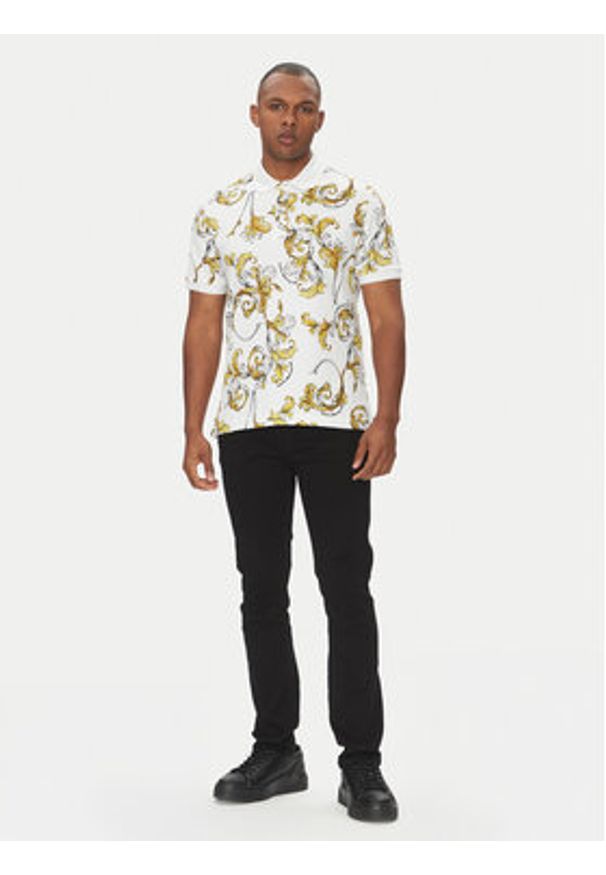 Versace Jeans Couture Jeansy 78GAB5S0 Czarny Slim Fit. Kolor: czarny