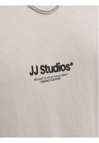 Jack & Jones T-Shirt Jesoho 12278787 Beżowy Regular Fit. Kolor: beżowy. Materiał: bawełna #2