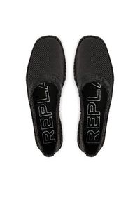 Replay - REPLAY Espadryle GMF16 .000.C0060T Czarny. Kolor: czarny. Materiał: materiał #5