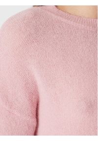 Moss Copenhagen Sweter Femme 17223 Różowy Regular Fit. Kolor: różowy. Materiał: syntetyk #4