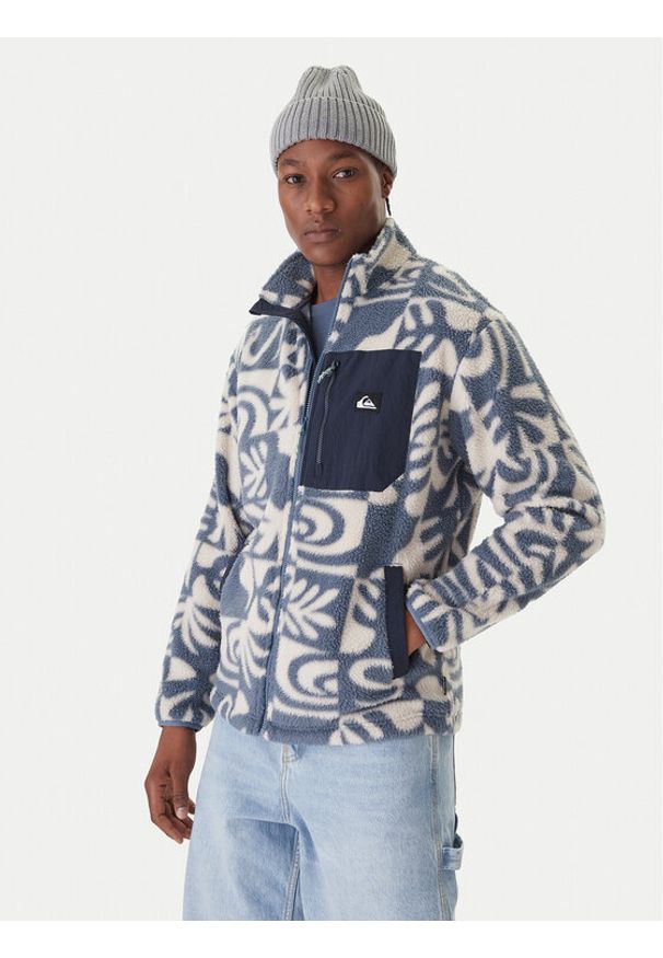 Quiksilver Polar Clean Coast EQYPF03066 Niebieski Regular Fit. Kolor: niebieski. Materiał: syntetyk